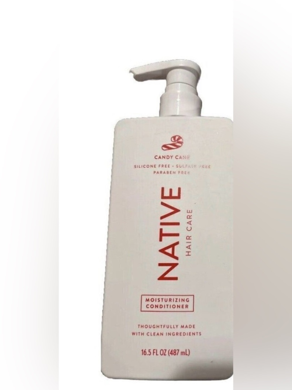 Native Conditioner Candy Cane Holiday Moisturizing Hair 16.5 Oz